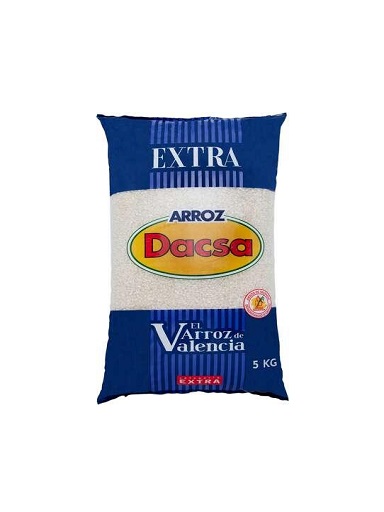 ARROZ EXTRA REDONDO D.O 5 KG. DACSA