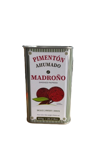 PIMENTON DULCE DE LA VERA "EL MADROÑO" 800 GR.