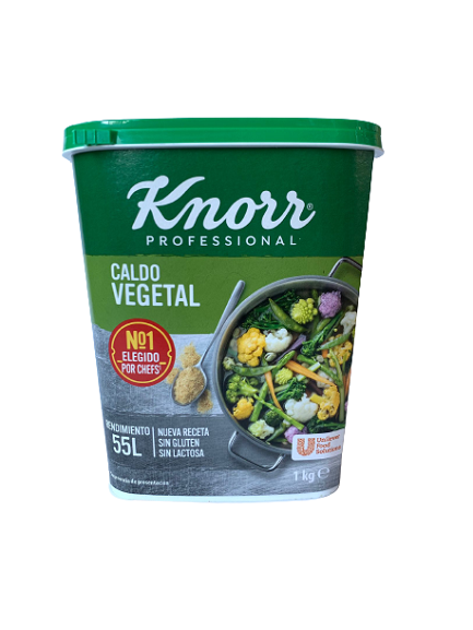 CALDO VEGETAL  KNORR 1KG.