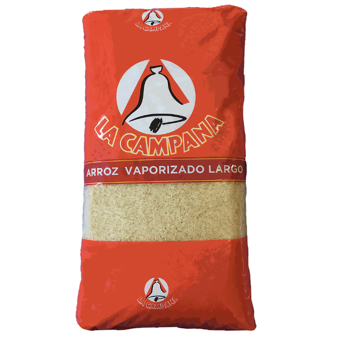 ARROZ VAPORIZADO "LA CAMPANA" 5 KG.