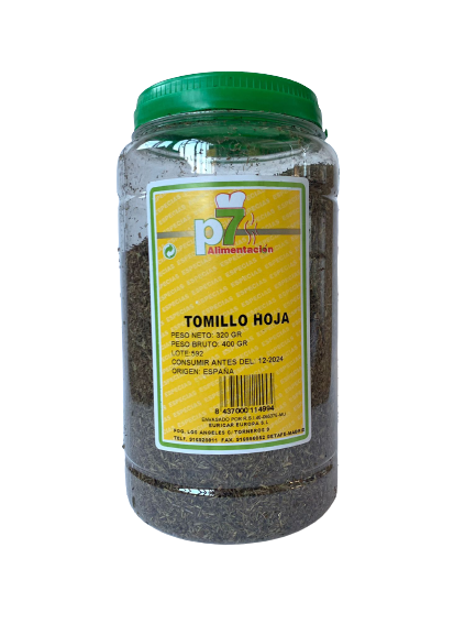 TOMILLO HOJA 320 GRS.