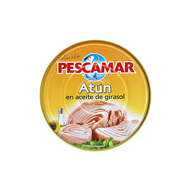 ATUN EN ACEITE 1,8 KG "PESCAMAR"