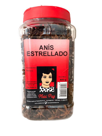 ANÍS ESTRELLADO 400 GRS.