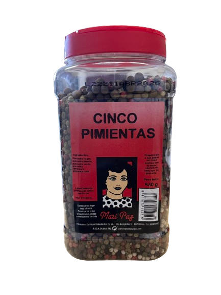 PIMIENTA CINCO PIMIENTAS 650  GR.