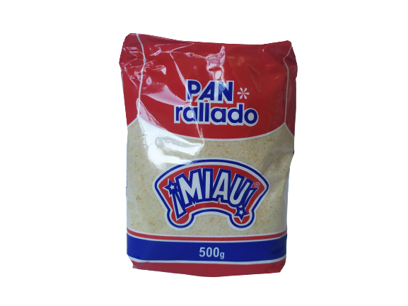 PAN RALLADO "MIAU" 500 GRS.