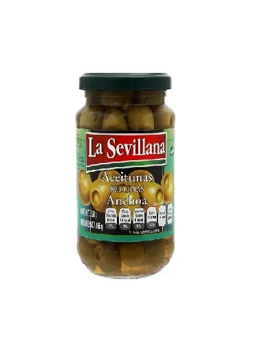 ACEITUNA RELLENA "LA SEVILLANA" 212. GRS.