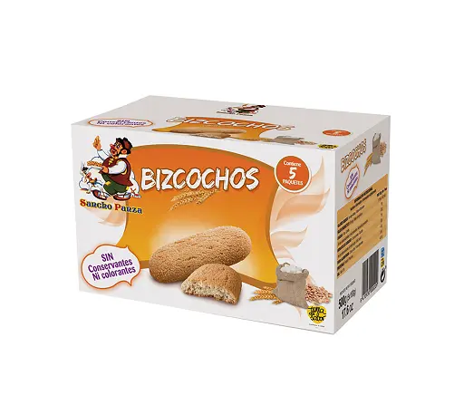 BIZCOCHOS SOLETILLAS SANCHO PANZA C/1,7KG.