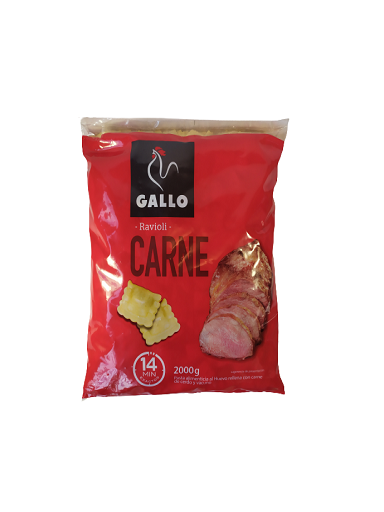 RAVIOLIS CARNE GALLO 2 KG