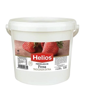 MERMELADA FRESA 4,2 KG "HELIOS"