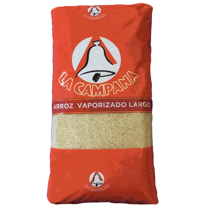 ARROZ VAPORIZADO "LA CAMPANA" 5 KG.