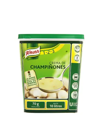 CREMA DE CHAMPIÑÓN KNORR 700 GR.