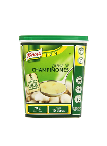 CREMA DE CHAMPIÑÓN KNORR 700 GR.