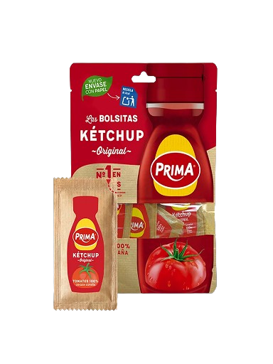 KETCHUP "PRIMA" 10 GR. 187+33 UDS.