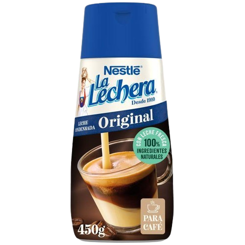 LECHE CONDENSADA CON DOSIFICADOR "LA LECHERA" 450 G.