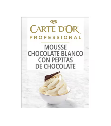 MOUSSE CHOCOLATE BLANCO CART D'OR 798 GRS.