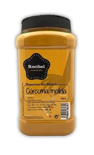 CURCUMA MOLIDA  810 GR.