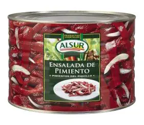 ENSALADA DE PIMIENTO ASADOS 1,8 "ALSUR"