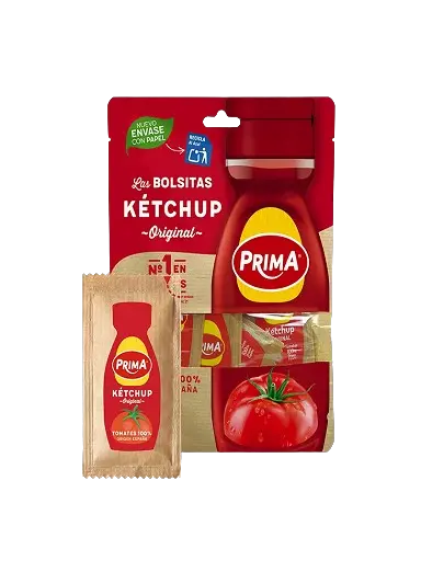 KETCHUP "PRIMA" 10 GR. 187+33 UDS.