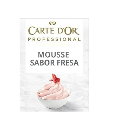 MOUSSE FRESA CART D´OR 3X230 GR.