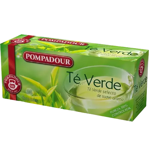 TE VERDE POMPADOUR 25 UDS.