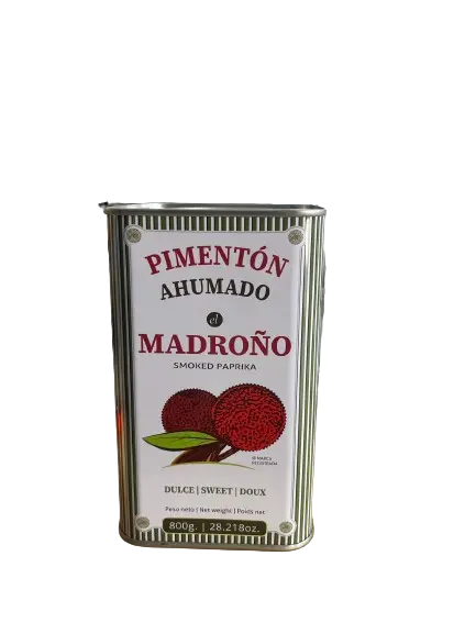 PIMENTON DULCE DE LA VERA "EL MADROÑO" 800 GR. 