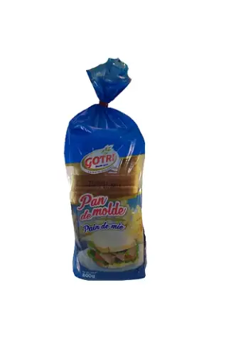 [PR/05293] PAN DE MOLDE TOSTADA "GOTRI" 800 GR