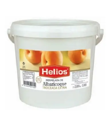 [PR/05825] MERMELADA ALBARICOQUE TROZOS CUBO 4,2 KILOS "HELIOS"