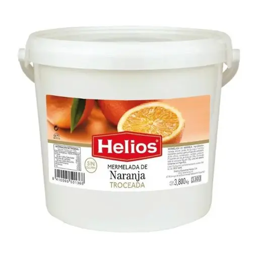 [PR/05815] MERMELADA DE NARANJA TROZ CUBO 4,2 KG HELIOS