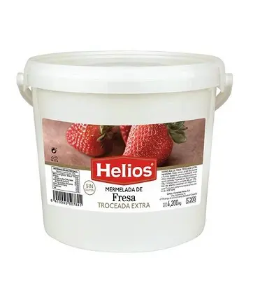 [PR/5296] MERMELADA FRESA 4,2 KG "HELIOS"