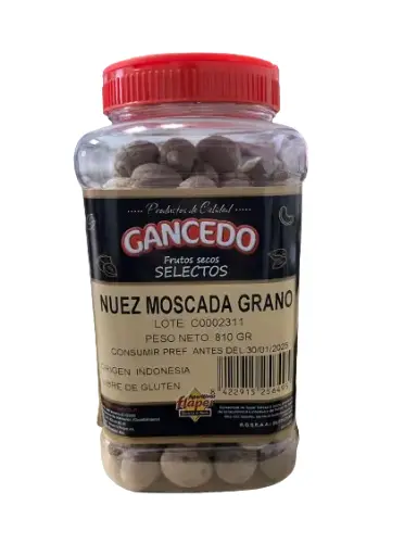 [PR/05712] NUEZ MOSCADA GRANO 820GR.