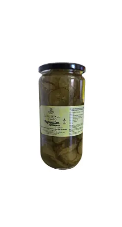 [PR/00247] PEPINILLOS AGRIDULCES EN RODAJAS 680 GR. "LA HUERTA DE AL LADO"