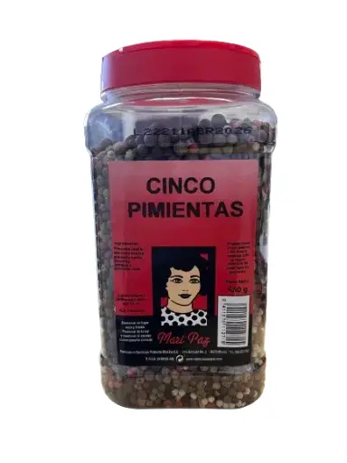 [PR/00278] PIMIENTA CINCO PIMIENTAS 650  GR.